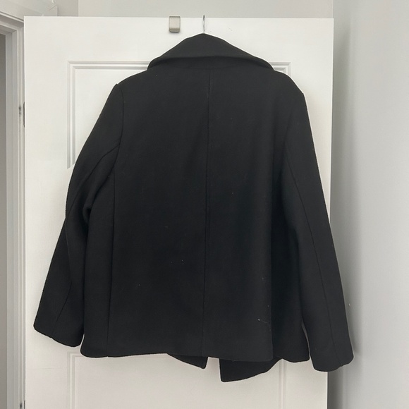 DOUBLE-BREASTED TWILL COAT - Picture 2 of 4